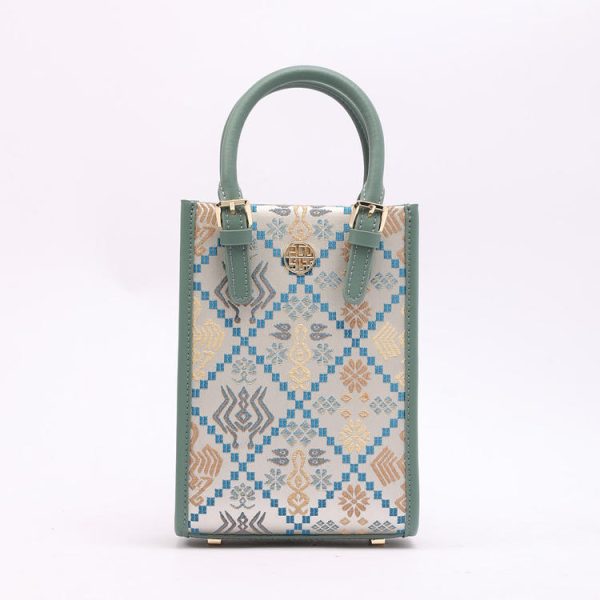 Zhuang Brocade Shoulder Bag – Crossbody & Handheld